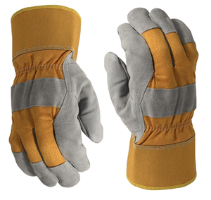 Heavy Duty Multiusos Rigger Agricultura Guantes de trabajo de cuero Fabricante y exportador - Product Image 4