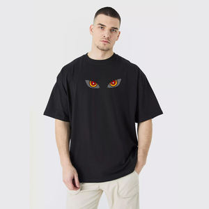 Camiseta Extra Grande para Hombre, Estilo Casual y Relajado, Ideal para Uso Diario, con Textura de Tela Suave y Estilo Urbano Moderno - Product Image 5