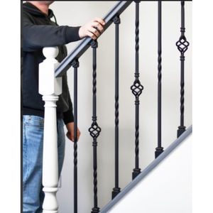 Balustre d'escalier en acier au carbone de style moderne, personnalisé, résistant à la rouille, garantie 5 ans, protection UV, facile à installer pour balcon - Product Image 6