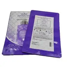 Pochette de support de soins personnels PET/AL/PE emballage hygiénique sac de gel douche