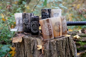 Cuerno para Beber, Copa de Vidrio Vikinga, Ecológica, de Alta Calidad - Product Image 2