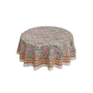New Arrival Woven Jacquard <b>Tablecloths</b> Events HandBlock Printed Well Absorbing 100%Cotton 20 Sheeting <b>Tablecloth</b> 180 Cms Bulk - Product Image 1