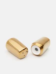 Juego de Salero y Pimentero Redondos de Cobre Hechos a Mano, Perfecto para la Organización Elegante de Utensilios de Cocina y Vajilla - Product Image 5