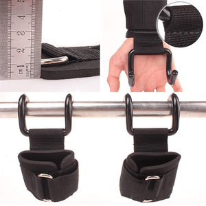 Haute qualité Misha Sports Fitness néoprène Gym formation crochet sangles paume garde poignet soutien robuste antidérapant respirant - Product Image 4