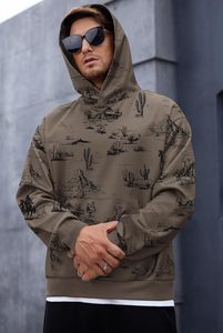 Pakistanais fait personnalisé Sublimation imprimé sweats à capuche prix bon marché confortable hiver 100% coton Vintage polaire unisexe dernier - Product Image 3
