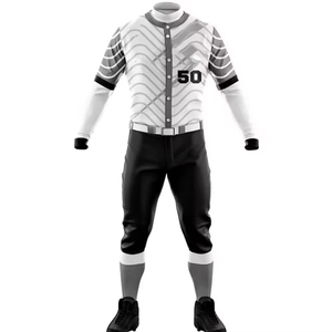 Uniformes de Béisbol y Sóftbol 100% Poliéster, Nuevos Uniformes Deportivos de Béisbol Hechos a Medida - Product Image 5