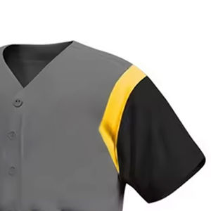 Meilleure vente, uniforme de baseball pour homme avec logo personnalisé, uniforme de baseball personnalisé avec impression souple - Product Image 6