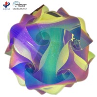 Lampe GRS IQ en forme de boule certifiée OEKO avec irisation de différentes tailles pour l'artisanat de mariage Noël Halloween Graduation Occasion