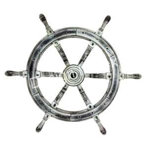 Décoration murale de roue de bateau antique prix de gros roue de bateau nautique décorative décoration intérieure artisanat et accessoires dernier - Product Image 4