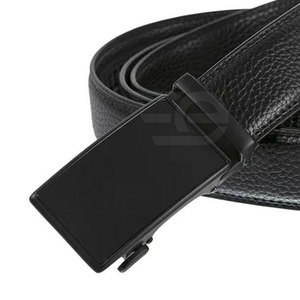 Ceintures en cuir classiques réglables, durables, authentiques, élégantes, confortables, pour hommes, pour l'extérieur, le bureau, accessoires en acier - Product Image 6