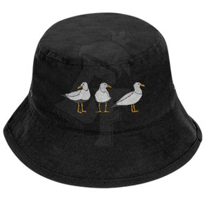 Estilo único de moda superior con sombreros de cubo bordados personalizados hechos de materiales suaves transpirables para la venta en línea - Product Image 1