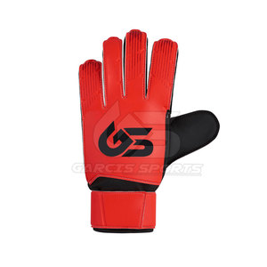 Los más vendidos GARCIS SPORTS Calidad profesional Alto dedo Seguridad PU Guantes de portero de cuero Embalaje de logotipo personalizable - Product Image 1