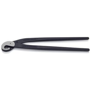 Pince à découper les carreaux Knipex noire (pince à bec de perroquet) avec tête polie - Product Image 1