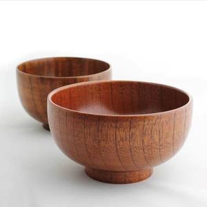 Bol à salade en bois naturel poli fait main, design contemporain, cadeau d'entreprise écologique, vaisselle de service - Product Image 4