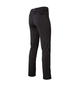 Pantalon de baseball noir pour homme, coupe classique, polyester, fermeture à ceinture, poches, toutes saisons, respirant, couleur unie, sublimation intégrale - Product Image 6