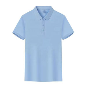 Punto informal para camisa para hombre 100% algodón manga corta ajuste clásico antiarrugas impresión personalizada logotipo bordado algodón Pima - Product Image 4