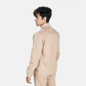 Trending XL Size <b>Men's</b> Elastic Waist Gym Tracksuit 100% Cotton Winter Sportswear Custom Logo Short Printed Techniques Breathable - Product Image 4