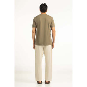 เสื้อยืดคอตตอนพรีเมียมทรงปกติ MN-TS-SS26-002-C ผ้าถักระบายอากาศได้ดี น้ำหนัก 300 กรัม พิมพ์ลายซิลค์สกรีน ลายเรียบ - Product Image 5