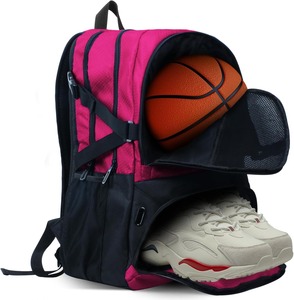Bolsa de equipo deportivo de nailon respetuosa con el medio ambiente de primera calidad, capacidad de 30-40L con correa ajustable - Product Image 2