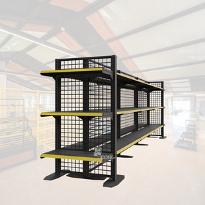 Support d'affichage en fil métallique double face durable ADONG | Étagères en acier de haute qualité pour supermarchés | Solutions OEM/ODM personnalisées disponibles - Product Image 1