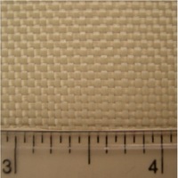 Tissu en fibre de Vectran laminé TPU soudable avec motif tissé double face 400 g/m² pour conteneurs aériens