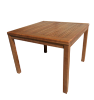 Table en bois pour jardins extérieurs, patios, complexes hôteliers et projets de mobilier commercial