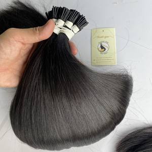 Vente en gros, Extensions de cheveux humains Remy naturels vierges, pré-collés, I Tip #613 couleurs, cuticules alignées, fournisseurs - Product Image 3