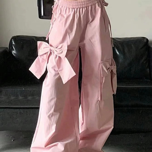 Pantalones Cargo para correr de mujer ligeros y con estilo de gran tamaño con diseño personalizado, pantalones Cargo de secado rápido de calidad superior para mujer - Product Image 3