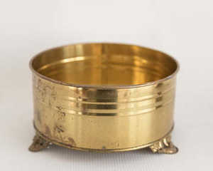 Bol de service à dessert et à pâtes en cuivre de forme ronde de qualité supérieure idéal pour le dessus de table à la maison parfait pour les événements de mariage - Product Image 3