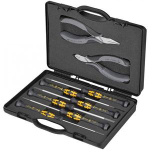 For Knipex 8-Piece Electronics <b>Pliers</b> Tool <b>Set</b> Case Included for Work on Electronic Components - Product Image 1