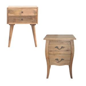 Prix de gros Buffet et et table de chevet en bois avec plusieurs tiroirs Meubles de chambre à coucher Style européen Nouveau design - Product Image 4