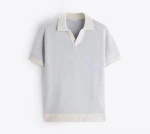 Polo de negocios de ocio personalizado, camiseta de manga corta de verano con logotipo, diseño personalizado, tela para ocasiones de golf - Product Image 2