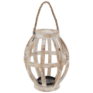 Wholesale Handmade Woven <b>Wicker</b> Cane Wiwin Jute Lantern Wooden Restaurant Hanging <b>Candle</b> for Christmas Home Decorative - Product Image 3