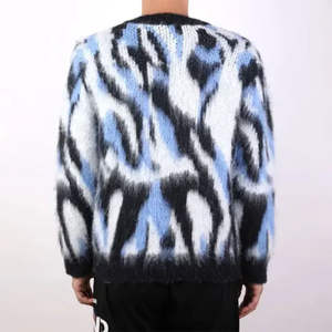 Hot Selling Anti-Wrinkle Knitted <b>Crewneck</b> Factory Latest Men Fashionable Pullover Winter <b>Sweater</b> Front Customizable for Sale - Product Image 3