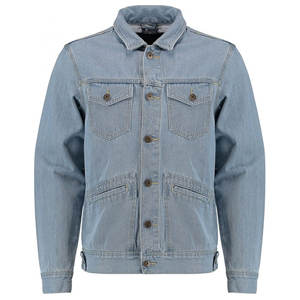 Man Jackets Breathable <b>Men</b> Denim Jackets Plus Size Made in Pakistan Custom Logo And Design OEM Service <b>Men</b> <b>Jeans</b> Jackets - Product Image 1