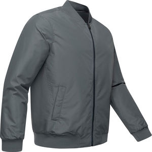 Blouson Bomber Homme Hiver Imperméable en Nylon Écologique Léger Décontracté Coupe Slim Boutons Corne Respirant - Product Image 6