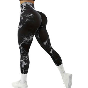 Women's Custom Style Seamless <b>Leggings</b> for Summer Workout and Comfortable Daily <b>Fashion</b> Use Solid Pattern - Product Image 3