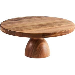 Soporte de madera para Tartas, creativo, hecho a mano, nuevo y elegante plato para servir pasteles, mesa de comedor, soporte para servir dulces para suministros de Hotel - Product Image 6