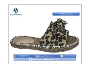 2023 Designer marque Espadrilles sandale à la main naturel Espadrilles sandale été luxe dames plat femmes décontracté Espadrilles - Product Image 3