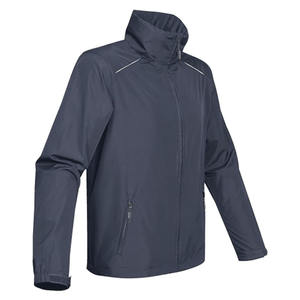 เสื้อแจ็คเก็ตผ้านิ่มสำหรับผู้ชายผ้าโพลีเอสเตอร์มีฮู้ดปรับแต่งได้มีซิปกระเป๋าเปลี่ยนได้สำหรับฤดูหนาว - Product Image 6