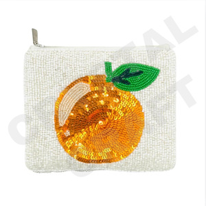 Hermoso regalo de mamá-Annabella, diseño de corazones para niñas personalizado, monedero con cuentas de semillas, BILLETERA, accesorio de moda - Product Image 5