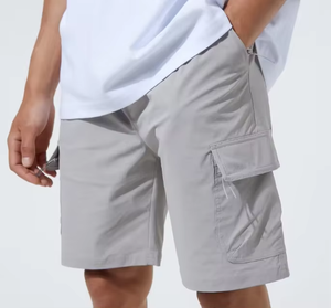 <b>Men's</b> <b>Utility</b> Canvas <b>Shorts</b> Multi-Pocket Cargo <b>Shorts</b> for Work Hiking, and Outdoor Sports in Bulk Supply - Product Image 5