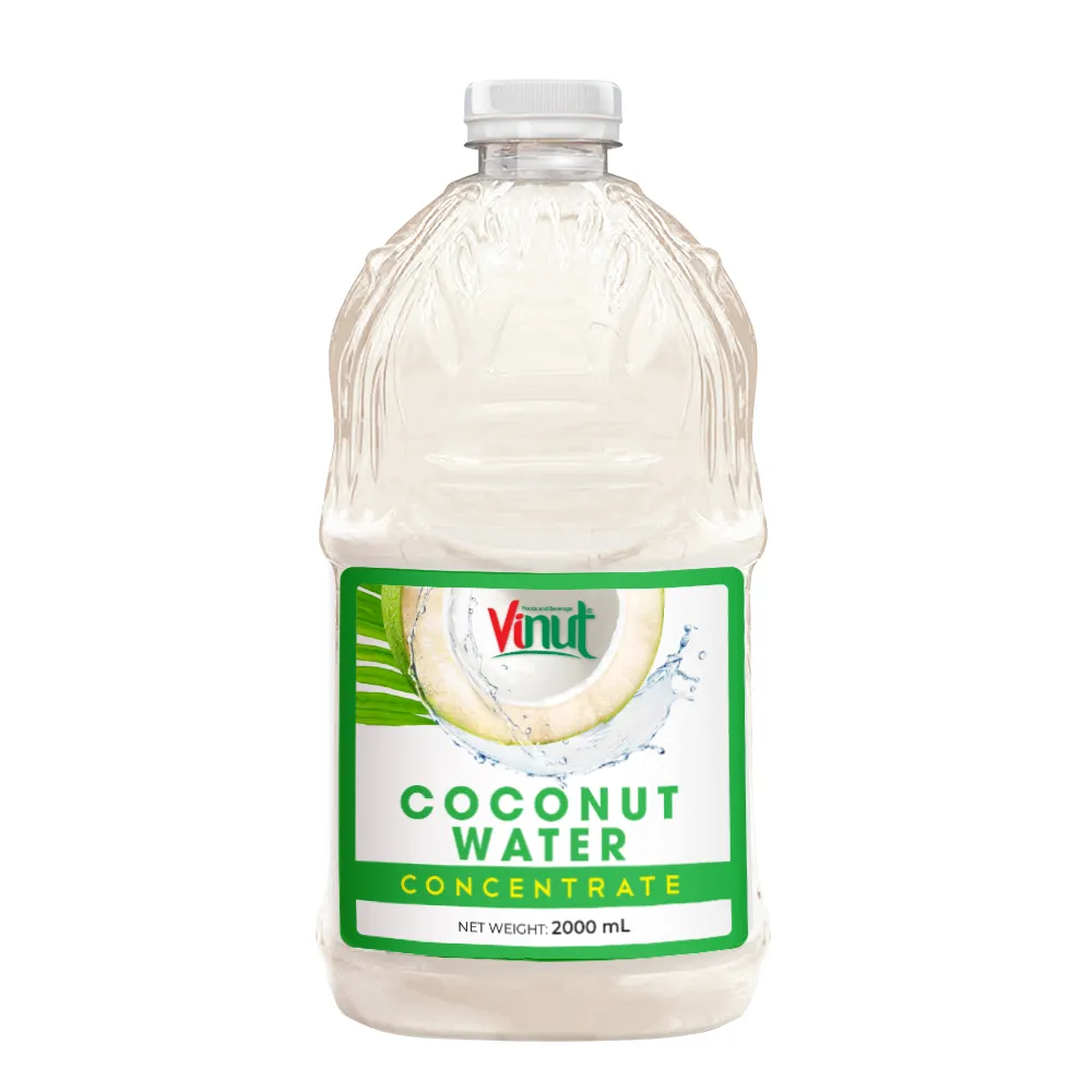 2L ขวด Pet VINUT เข้มข้น100% น้ำมะพร้าวเวียดนามส่งออกน้ำมะพร้าวเข้มข้น