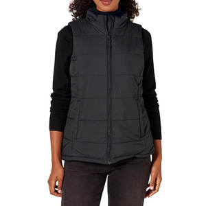 Chaleco acolchado ligero para mujer, chaqueta sin mangas cálida de invierno, chaleco acolchado para exteriores - Product Image 2