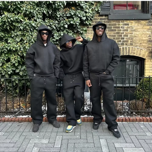 Fabricants de sweats à capuche lourds pour hommes pull surdimensionné personnalisé de haute qualité sweat à capuche court pour hommes sweats à capuche - Product Image 5