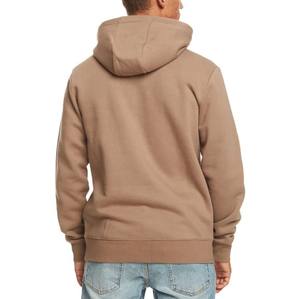 Sweat à capuche décontracté 100% coton pour hommes, vêtements d'hiver lourds de haute qualité avec logo personnalisé, couleur unie, version régulière - Product Image 3