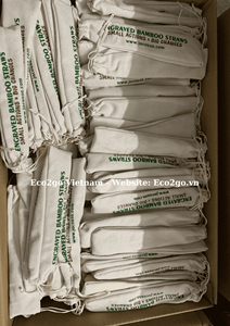 ธรรมชาติ100% และคุณภาพสูงส่งออกผลิตภัณฑ์หลอดไม้ไผ่/ฝาไม้ไผ่มีรูหลอด/เส้นใยไม้ไผ่ฟางจาก ECO2GO เวียดนาม - Product Image 5