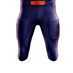Maillot de football américain à séchage rapide OEM avec ensemble de pantalons Uniforme de football américain entièrement personnalisé Vêtements pour hommes - Product Image 5