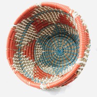 Hoogwaardige, milieuvriendelijke fruitmand van zeegras in mid-century modern stijl, handgemaakt door BaoMinh Artisan uit Vietnam