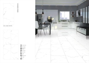 Ice Berge 600x1200mm Porcelana 60x120cm Azulejos vitrificados brillantes Digital India - Product Image 2